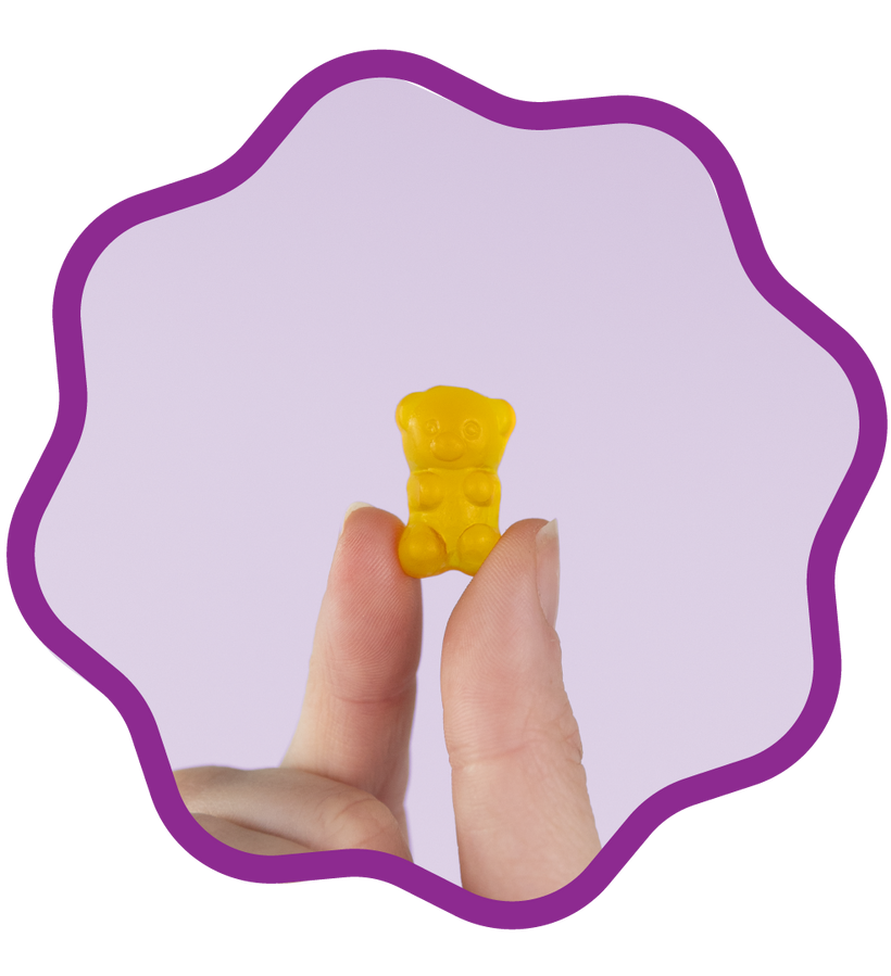 Sachets Mini d'Oursons Fruités Sensible Sweets
