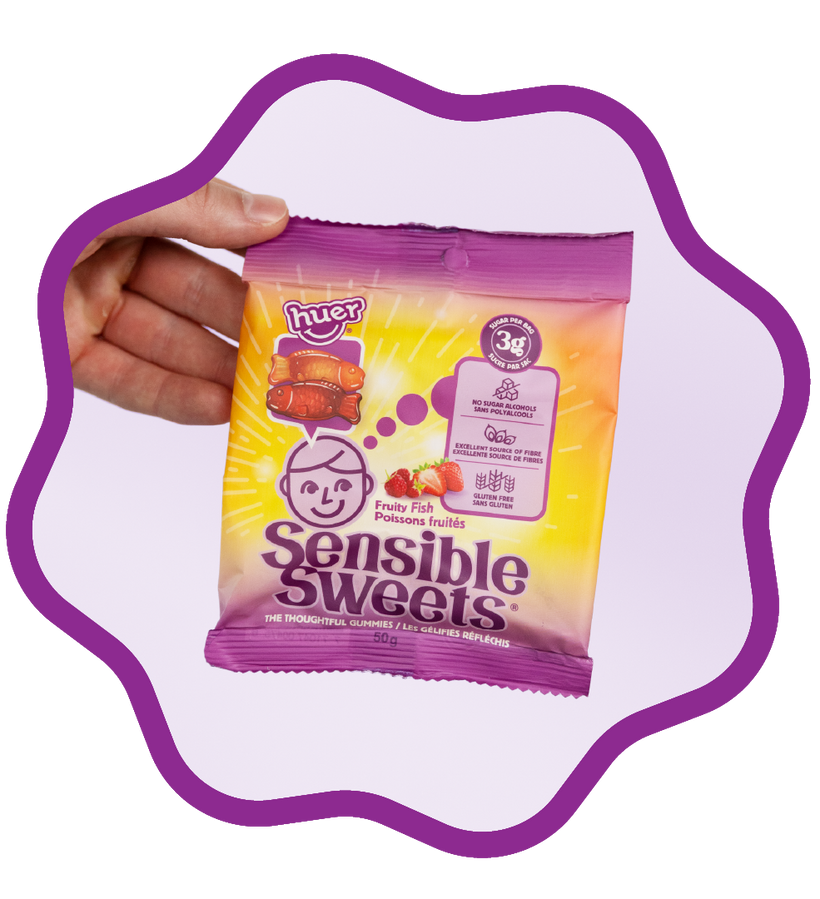 Sweets Sensés Mini-Sac Poisson Fruité