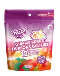 Gommes en forme d'oursons 12 saveurs