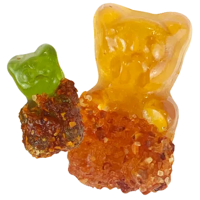 Sweet'n Spicy Chamoy Gummy Bears & Rings Mix Pack